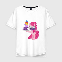 Мужская футболка оверсайз My Little Pony Pinkie Pie