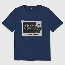 Мужская футболка оверсайз BTS БТС