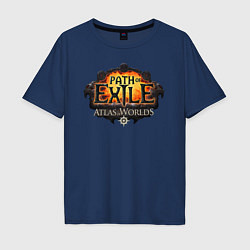 Мужская футболка оверсайз Path of Exile