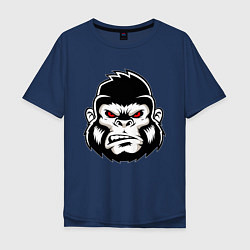 Футболка оверсайз мужская Bad Monkey, цвет: тёмно-синий