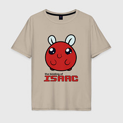 Мужская футболка оверсайз The binding of isaac Monsters