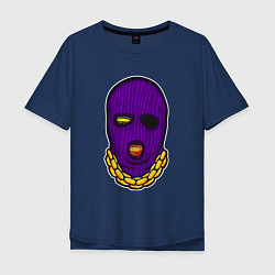 Мужская футболка оверсайз DaBaby Purple Mask