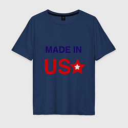 Мужская футболка оверсайз Made in usa