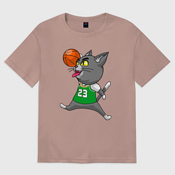 Мужская футболка оверсайз Jordan Cat