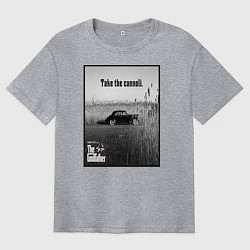 Футболка оверсайз мужская Дон Вито Корлеоне, цвет: меланж