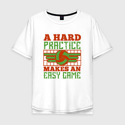 Мужская футболка оверсайз Hard Practice