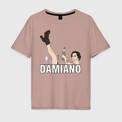 Мужская футболка оверсайз Damiano Maneskin