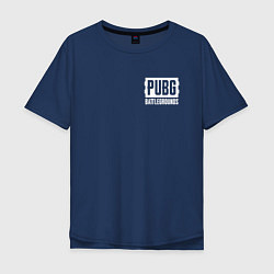 Мужская футболка оверсайз PUBG: Battlegrounds