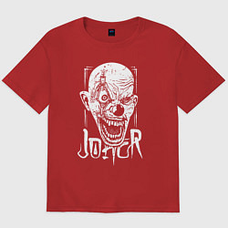 Мужская футболка оверсайз Jolly Clown