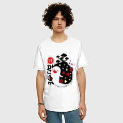 Футболка оверсайз мужская ГЕНШИН ИМПАКТ ДУХИ, цвет: белый — фото 2