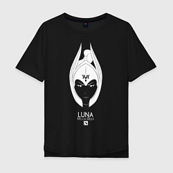 Мужская футболка оверсайз Luna из Доты 2 Moon Rider