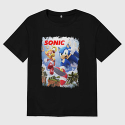 Мужская футболка оверсайз SONIC СОНИК Z