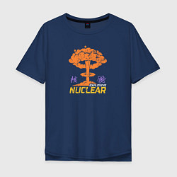 Мужская футболка оверсайз Atomic Heart: Nuclear Explosive