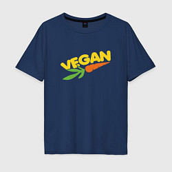 Мужская футболка оверсайз Vegan Life