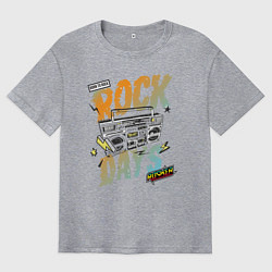 Мужская футболка оверсайз Rock Days