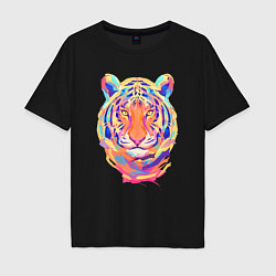 Мужская футболка оверсайз Color Tiger