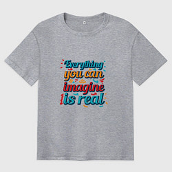 Мужская футболка оверсайз Мечта