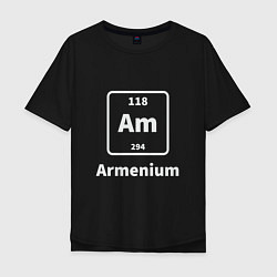 Мужская футболка оверсайз Армениум