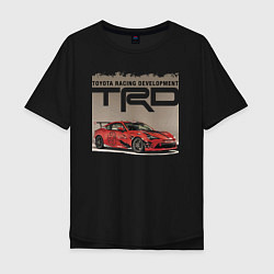 Мужская футболка оверсайз Toyota Racing Development