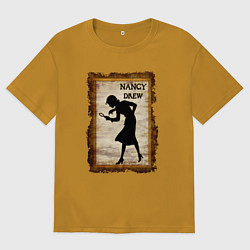 Мужская футболка оверсайз Нэнси Дрю Nancy Drew