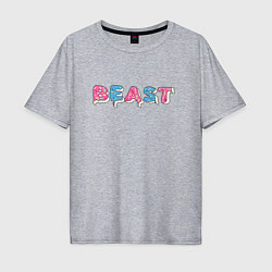 Мужская футболка оверсайз Mr Beast - Art 1