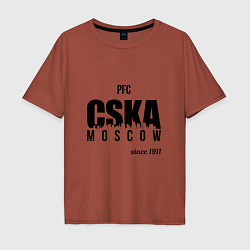 Мужская футболка оверсайз CSKA since 1911