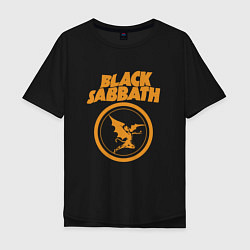 Футболка оверсайз мужская Black Sabbath Vol 4 Рок группа, цвет: черный