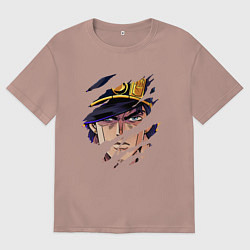 Мужская футболка оверсайз JOJOS BIZARRE ADVENTURE, ГЛАВНЫЙ ГЕРОЙ