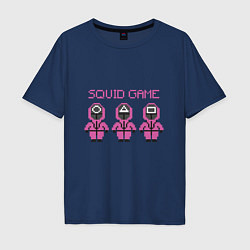 Мужская футболка оверсайз Squid Game 8 Bit