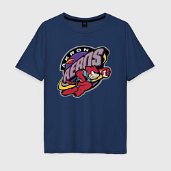 Мужская футболка оверсайз Akron Aeros - baseball team