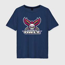 Мужская футболка оверсайз Orem Owlz - baseball team