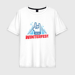 Мужская футболка оверсайз Winterfest
