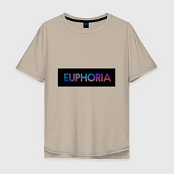 Мужская футболка оверсайз Сериал Euphoria - Эйфория