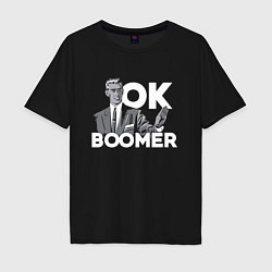 Мужская футболка оверсайз Ok boomer! Meme