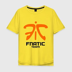 Мужская футболка оверсайз Dota 2: Fnatic Team