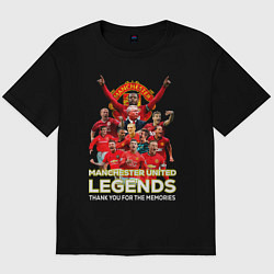 Мужская футболка оверсайз Легенды Манчестера Manchester United Legends