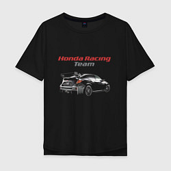 Мужская футболка оверсайз Honda Racing Team Motorsport