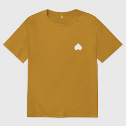 Мужская футболка оверсайз Душа Монстра