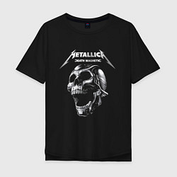 Мужская футболка оверсайз Metallica Death Magnetic