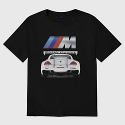 Футболка оверсайз мужская BMW Power Motorsport, цвет: черный
