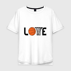 Мужская футболка оверсайз Love Game