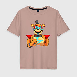 Мужская футболка оверсайз Five Nights at Freddys: Security Breach - Глэмрок