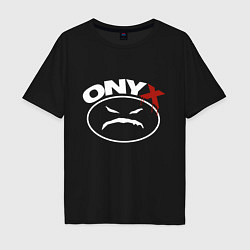Мужская футболка оверсайз Onyх