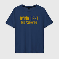 Мужская футболка оверсайз Dying light zombie