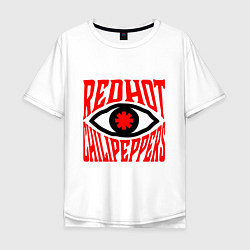 Мужская футболка оверсайз RHCP eye