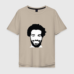 Мужская футболка оверсайз Salah Face