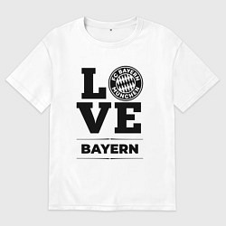 Мужская футболка оверсайз Bayern Love Классика