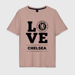 Мужская футболка оверсайз Chelsea Love Классика