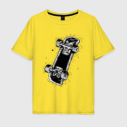 Мужская футболка оверсайз Skateboard Extreme