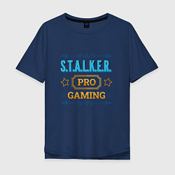 Мужская футболка оверсайз S T A L K E R PRO Gaming